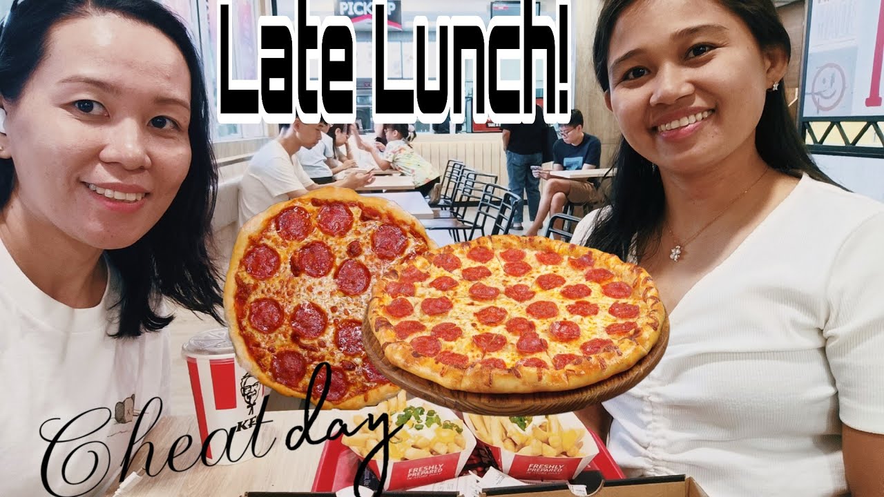 Cheat Day For Today! Pizza time Foodtrip 