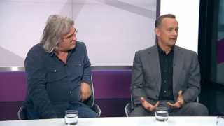 Tom Hanks & Paul Greengr Talk About Captain Phillips Channel 4 News, 10.10.13