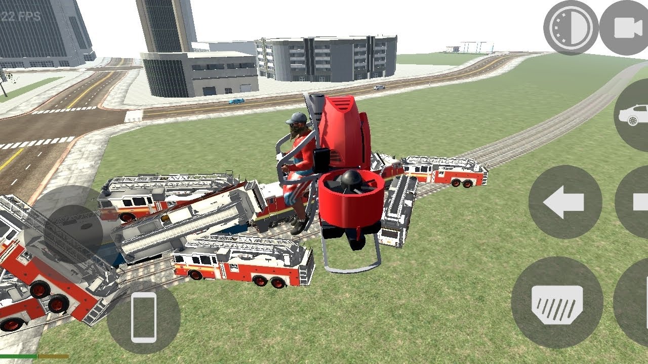 indan bikes driving 3d train vs fire truck all new cheat code Indian