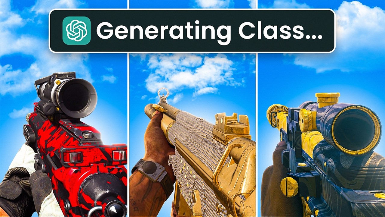 ChatGPT Picks My Class in EVERY COD