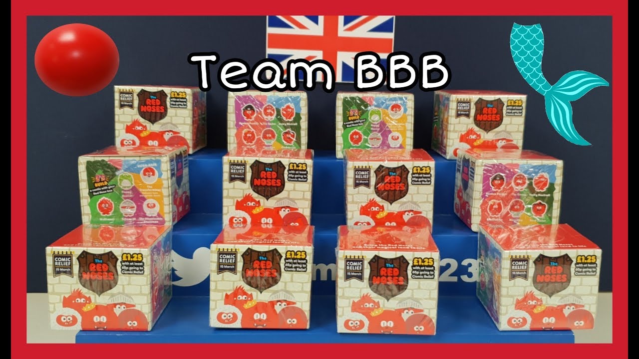 NEW RED NOSE DAY 2019! Mystery Comic Relief Charity The Red Noses UK Exclusive! Ultra Rare 15 March