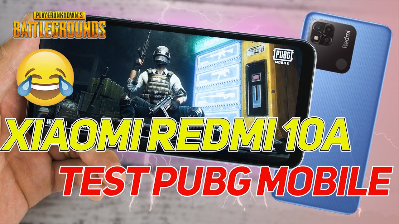REDMI 10A Test Game PUBG Mobile! Helio Mediatek G25..