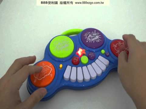 幼兒聲光拍拍爵士鼓(CE)【888便利購】文具批發、玩具批發