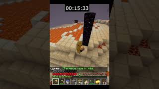El nether es de hierro #minecraft