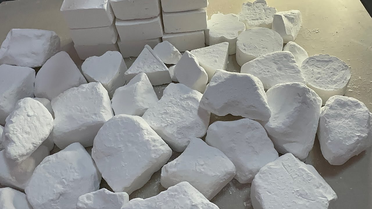 Jumbo Gym Chalk & Reprocessed Chalk - Crush Them All! ASMR