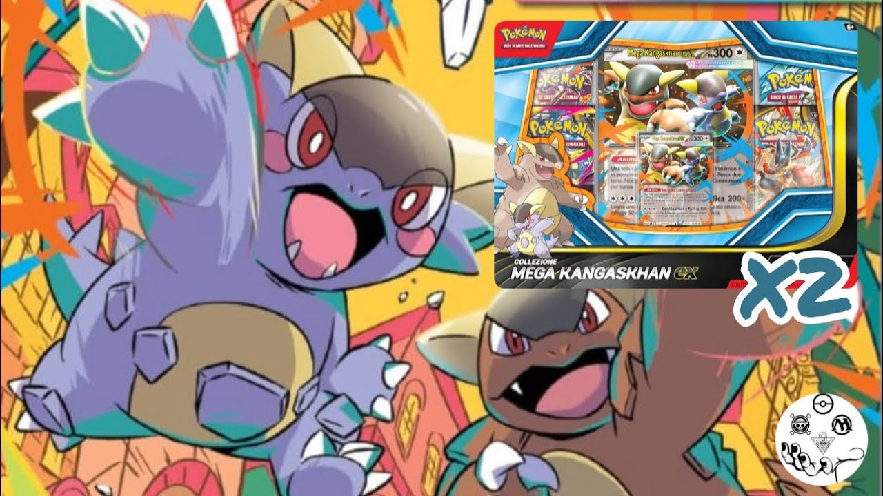 Collezione MEGA KANGASKHAN EX X2! 