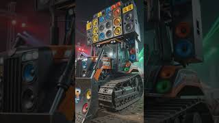 Power Music Dj Setup In Jcb 😅 #dj #dj #djsarzen #sarzen #djviral #djremix