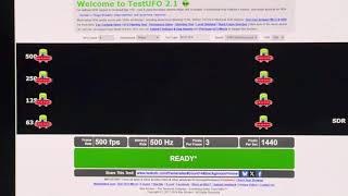 AORUS FO27Q5P 500Hz UFO test