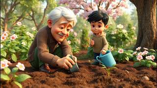 The Garden of Patience | A Heartwarming Moral Story for All Ages 👴👦 @NestifyStories