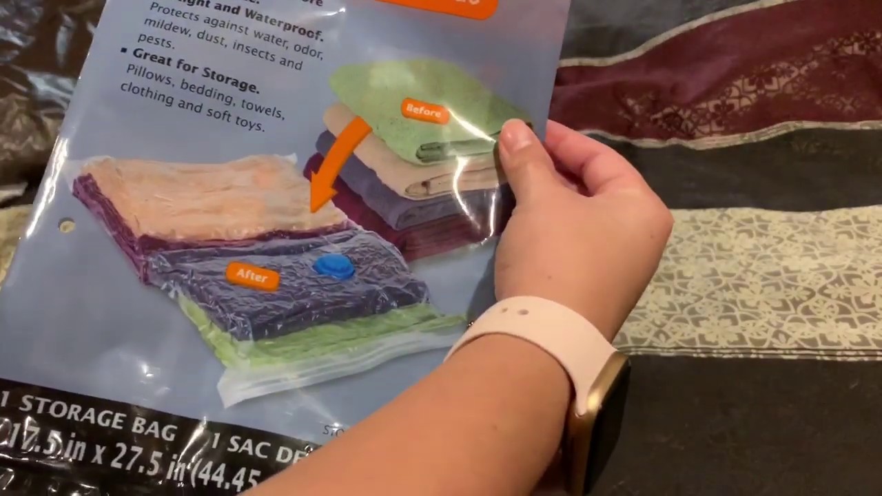dollar tree storage bags YouTube