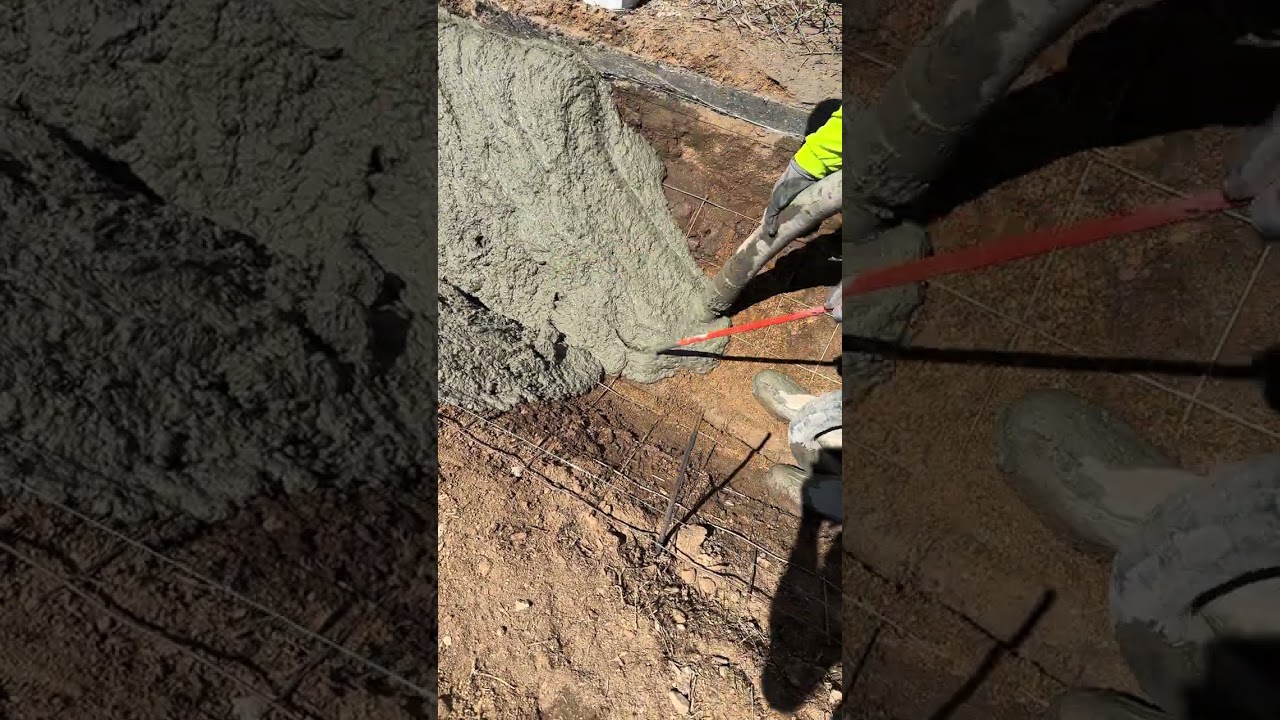 🚧 V-Ditch Pour in Temecula, California