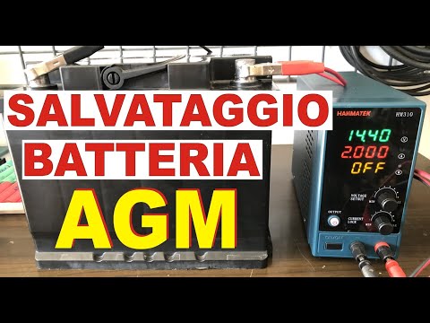 Video: Come Caricare Una Batteria Agm