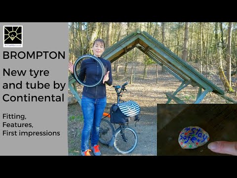 Brompton Continental tyre and tube