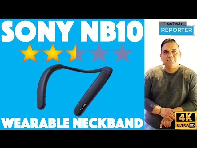 Sony SRS-NB10 Review 🔥 Wireless Neckband Bluetooth Speaker Work from Home Calls Built-in mic, IPX4