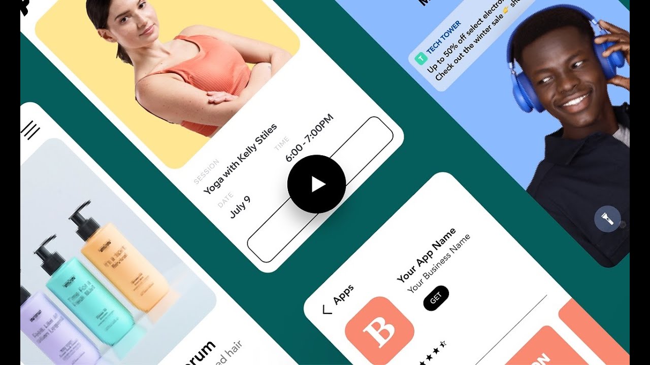 How to build your own mobile app—no code needed | Branded App by Wix