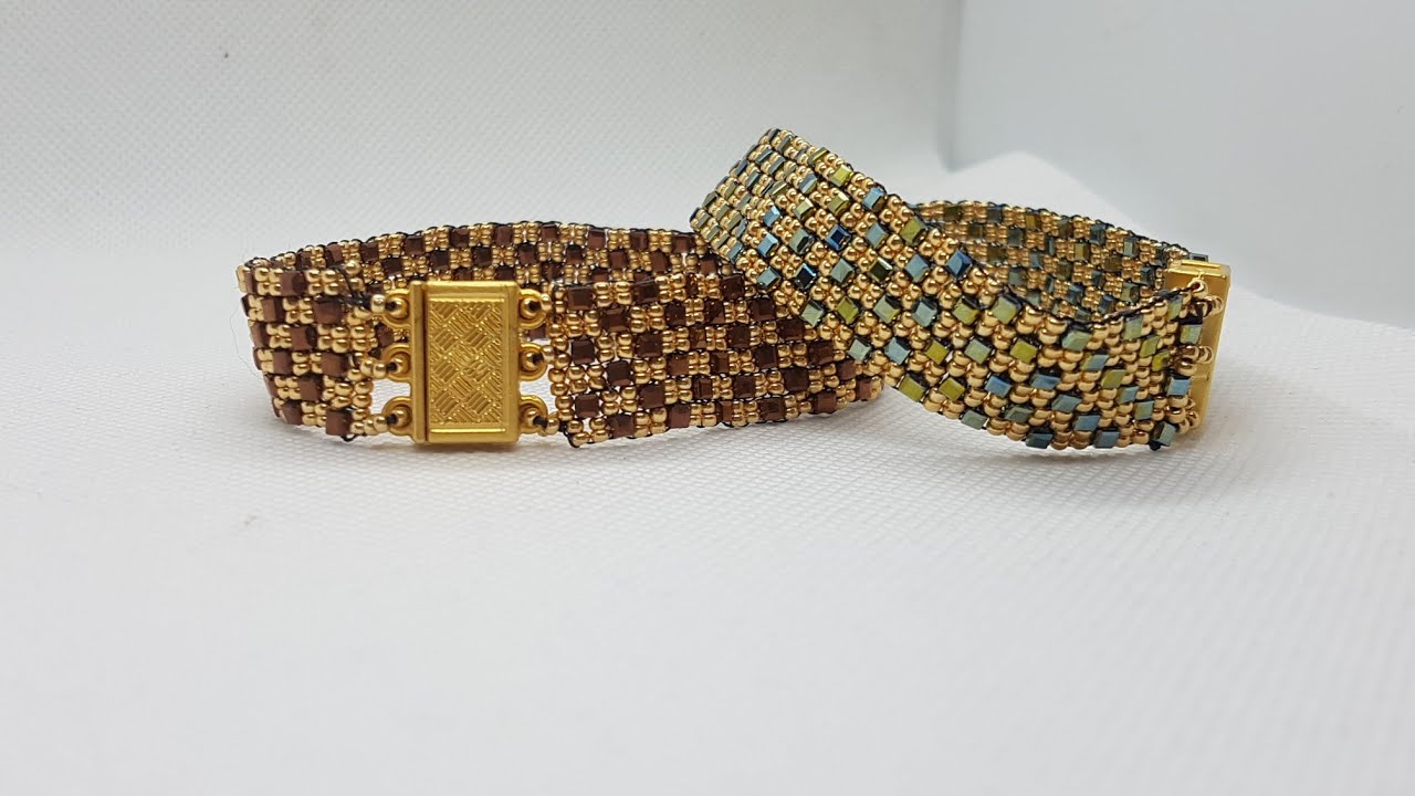 How to Make Peyote with Cube Beads