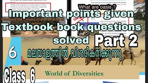 Std 6 Social science World of Diversities