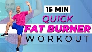 15min Fat Burner Walking Workout for Weight Loss at Home