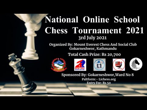 Chess Tantra Academy - Hi everyone, Greetings! 51st Chess Tantra Online  Chess Tournament - 2021 Date : 11th March 2021, Sunday. Platform : www. lichess.org All school students can participate this online event