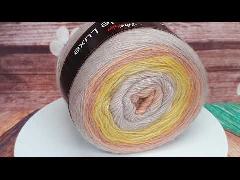 Video: Příze Mohair de Luxe, 7402