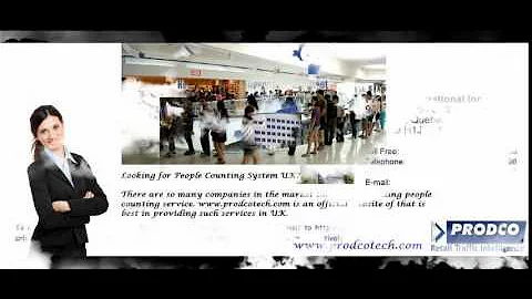 Foot Traffic Counter System - www.prodcotech.com