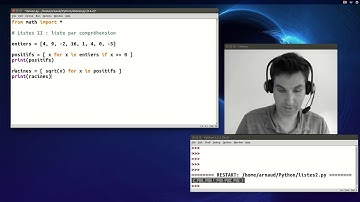 [Python] Listes II - partie 2 - Liste par compréhension