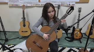 Jezus malusieńki  kolęda classic guitar Nauka gry na gitarze Warszawa