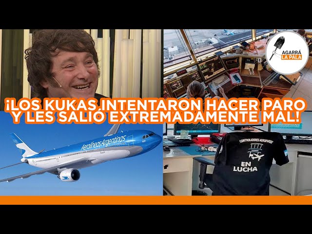 LOS SINDIGARKAS INTENTARON HACER UN PARO, LES SALIÓ MAL POR UNA LEY QUE SACÓ MILEI Y ESTÁN LLORANDO