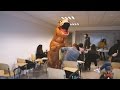 T-REX GIVING FREE CANDIES IN THE UNIVERSITY!!