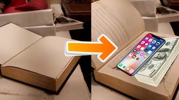 D.I.Y. Secret Hollow Book Compartment