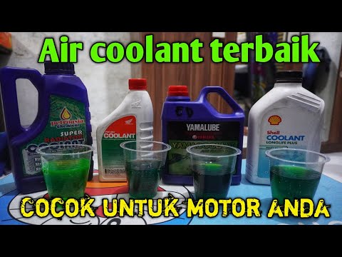 Air coolant terbaik untuk motor anda #darmenmotor