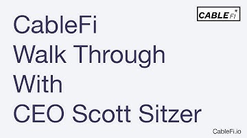 CableFi Walk Through with CEO Scott Sitzer - CableFi.io Solutions for Structured Cabling Companies