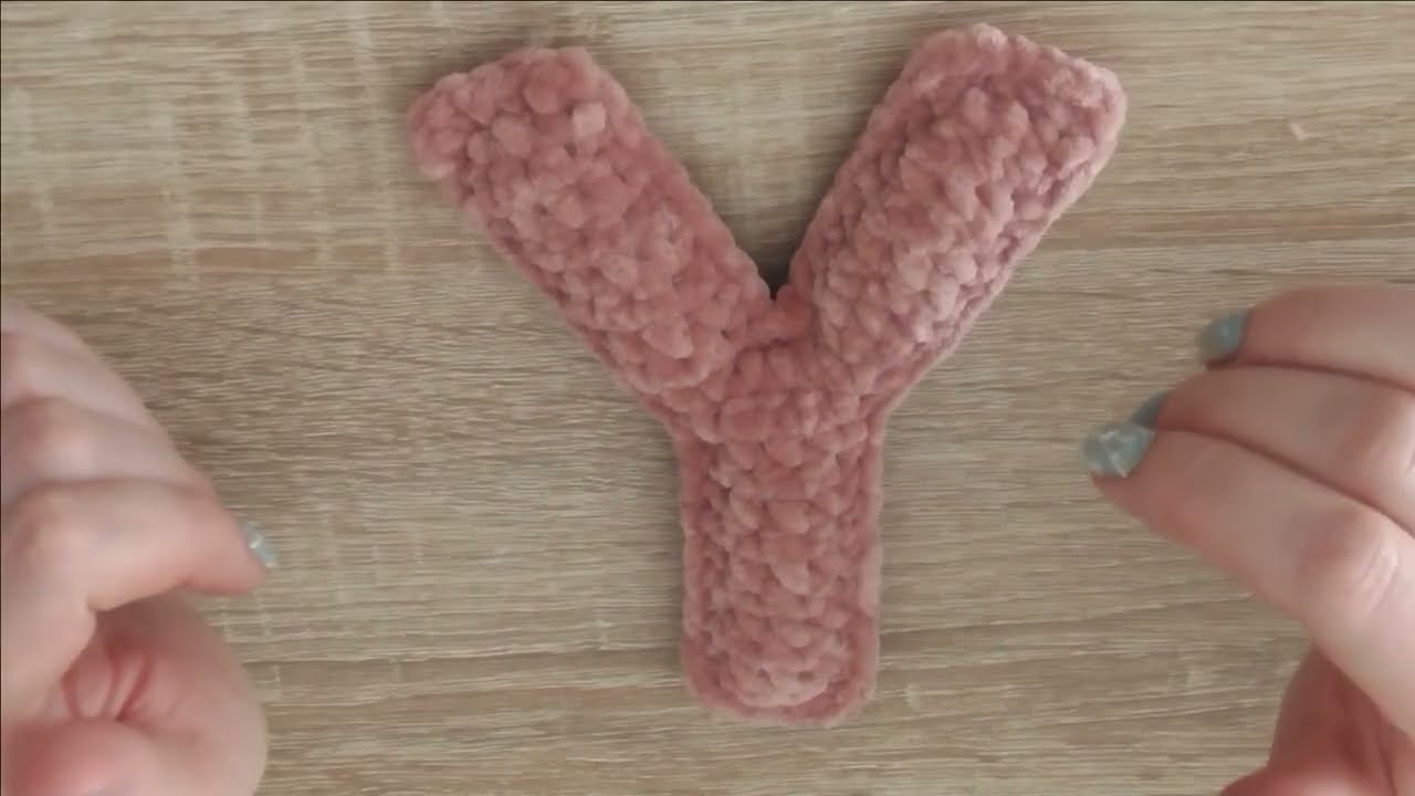 Buchstaben ,,Y,, häkeln