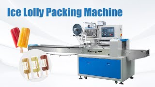 How to Package Ice Lolly in Bag? | Horizontal Ice Cream Popsicle Wrapping Machine for Sale