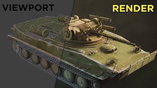 How I make the renders for my tank videos