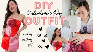 My Diy Valentine's Day Outfit ♥️ Me-made Corset And Matching Skirt Set 💗