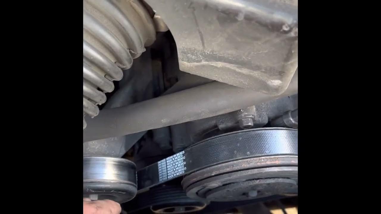1999 ford ranger serpentine belt replacement youtube