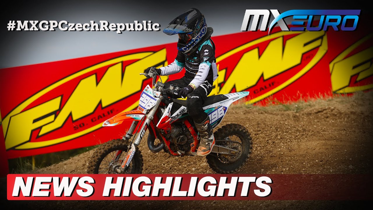 News Highlights | EMX65 | MXGP of Czech Republic 2022 