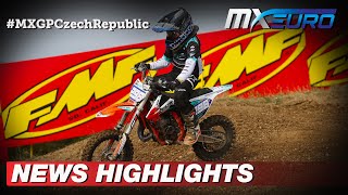 News Highlights | EMX65 | MXGP of Czech Republic 2022 #MXGP #Motocross