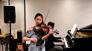 Jacqueline's performance audition