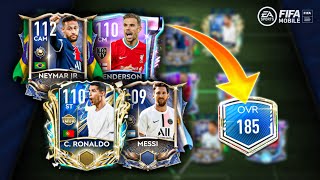 Greatest Team Upgrade! We have Ronaldo, Messi, Neymar!! FIFA Mobile 21