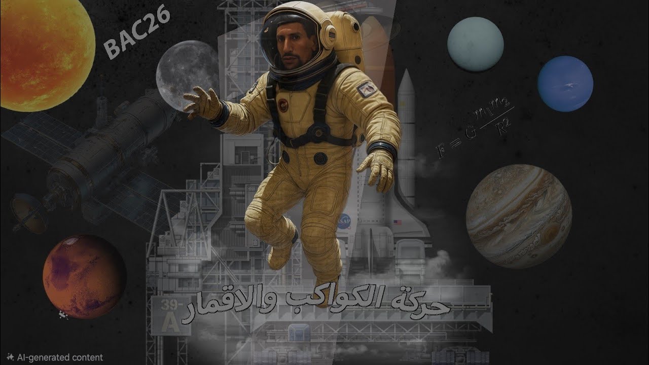 حركة الكواكب والاقمار | الجزء 1 | الاستاذ طيايبة | باك 2026