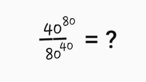 A nice math Olympiad exponential problum | exponent simplification #maths #matholympiadquestions