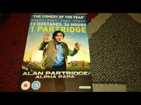 Nostalgamer Unboxes Alan Partridge In Alpha Papa On DVD UK PAL System Region Version