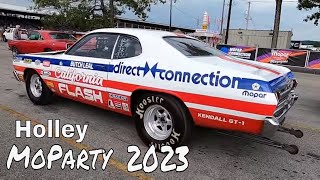 Holley MoParty 2023 Drag Racing Action