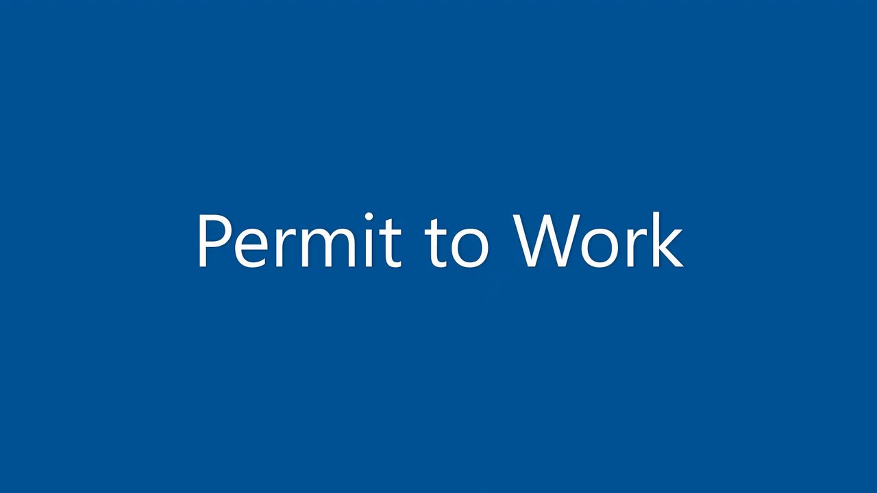 How To Apply For Permit To Work Online Site Safety YouTube