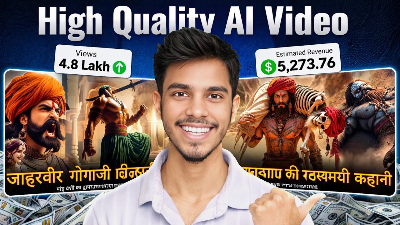 I Created Cinematic Mythological AI Videos for FREE 😳 (Step-by-Step Full Guide)