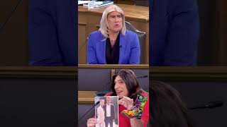 H κατάθεση της Πόπης Σεμερτζίδου στην την Ζωή Κωνσταντοπούλου  #radioarvyla #shorts