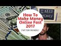 how to make money online fast-how to make money online 2017