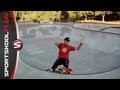 How to Skateboard a Small Bowl with Omar Hassan